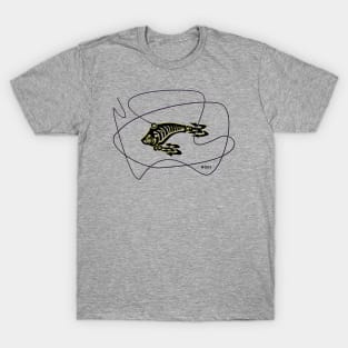 Casting Lure Design, Art of Fishing T-Shirt